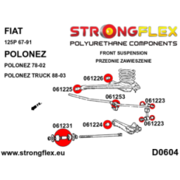 Strongflex 066062B: Zestaw zawieszenia przedniego
