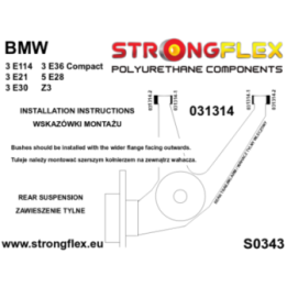 Strongflex 036098B: Zestaw poliuretanowy kompletny
