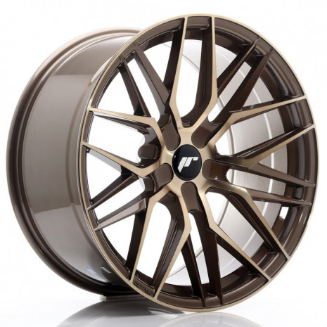 JR Wheels JR28 20x10 ET20-40 5H BLANK Platinum Bronze