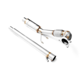 Downpipe AUDI A3 2004-2013 8P 1.8, 2.0 TFSI + TŁUMIK