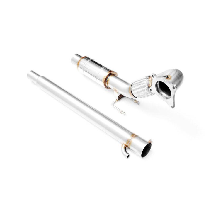 Downpipe VOLKSWAGEN Scirocco, Scirocco R Mk3 2.0 TSI + TŁUMIK
