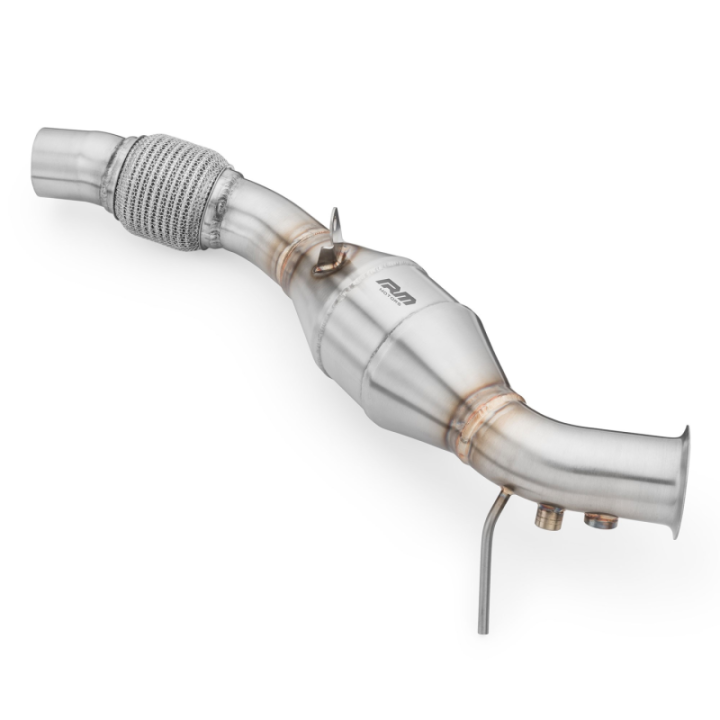 Downpipe BMW E60, E61 520d N47 + KATALIZATOR (Norma emisji: Euro 3, Przepustowość: 100 cpsi)