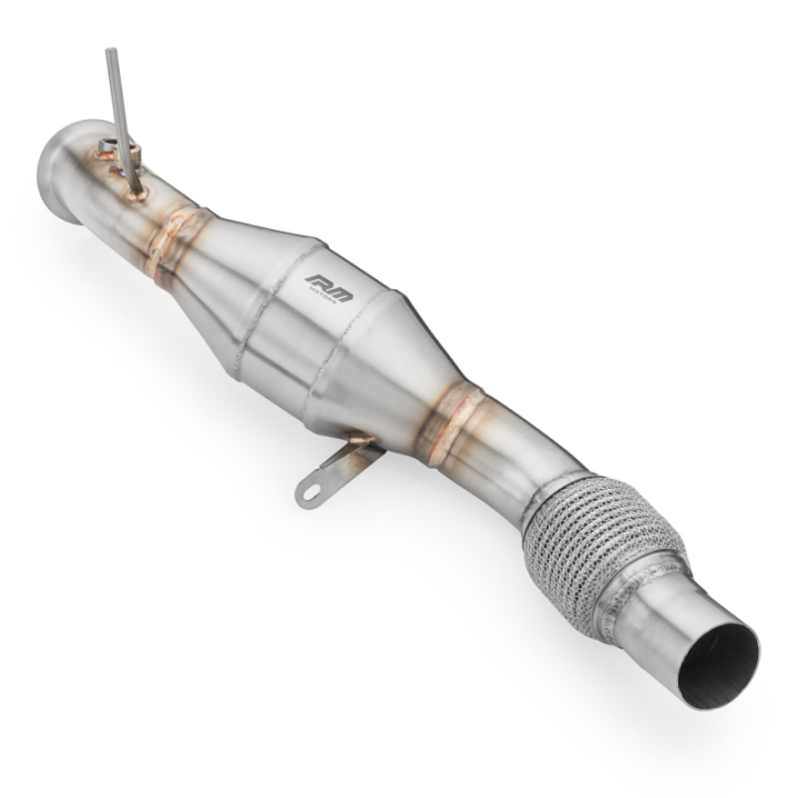 Downpipe BMW E60, E61 520d N47 + KATALIZATOR (Norma emisji: Euro 4, Przepustowość: 100 cpsi)
