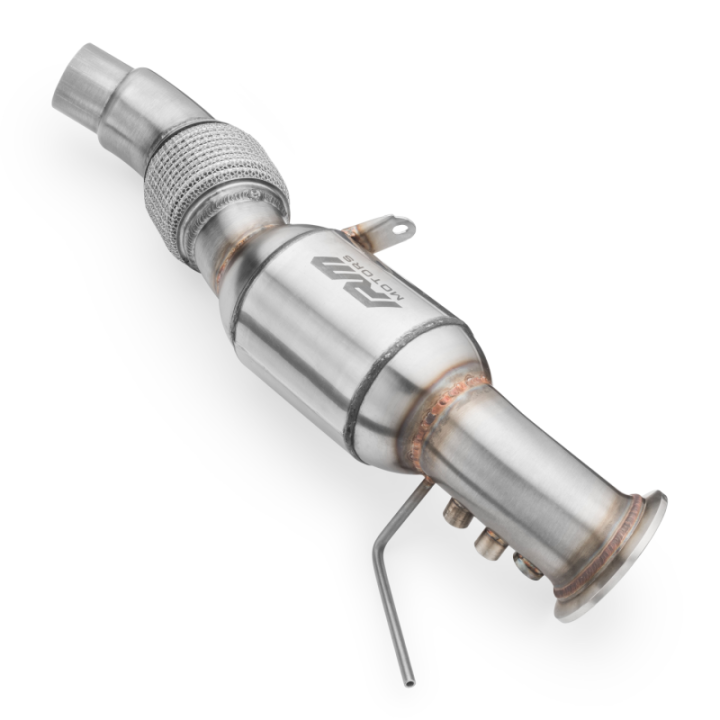 Downpipe BMW E60, E61 525d, 530d, 530xd M57N2 + KATALIZATOR (Norma emisji: Euro 4, Przepustowość: 100 cpsi)