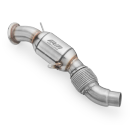 Downpipe BMW E71 X6 30d M57N2 + KATALIZATOR (Przepustowość: Euro 3, Norma emisji: 200 cpsi)