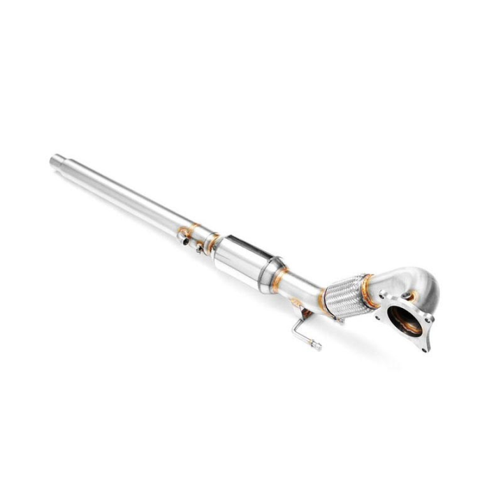 Downpipe VOLKSWAGEN Jetta Mk5, Mk6 2.0 TSI + KATALIZATOR (Norma emisji: Euro 3, Przepustowość: 200 cpsi)