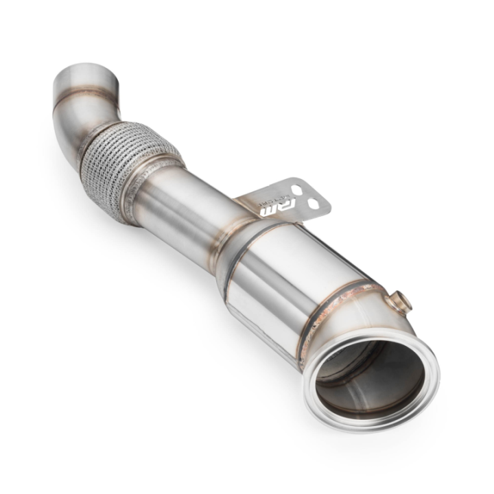 Downpipe BMW G11, G12 740i, 740Li, 740Lix B58 + KATALIZATOR (Norma emisji: Euro 3, Przepustowość: 100 cpsi)