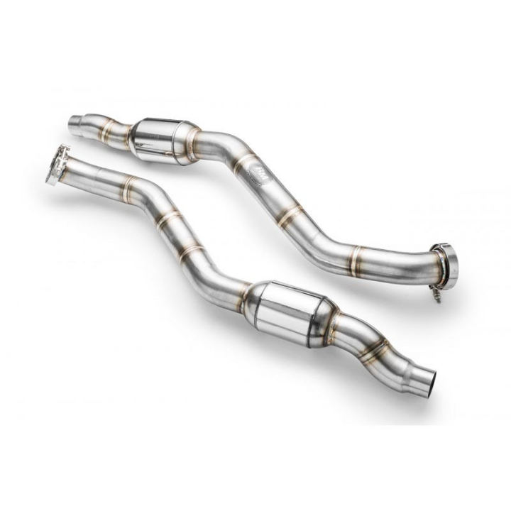 Downpipe AUDI S6, S7, RS6, RS7 C7, 4G 4.0 TFSI + KATALIZATOR (Norma emisji: Euro 3, Przepustowość: 200 cpsi)