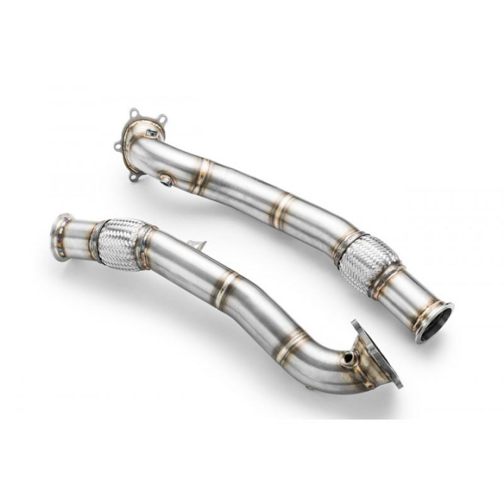 Downpipe AUDI S6, S7, RS6, RS7 C7, 4G 4.0 TFSI + KATALIZATOR (Norma emisji: Euro 5, Przepustowość: 100 cpsi)