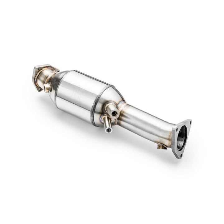 Downpipe AUDI A6/A6 AVANT C6 + KATALIZATOR (Norma emisji: Euro 3, Przepustowość: 100 cpsi)