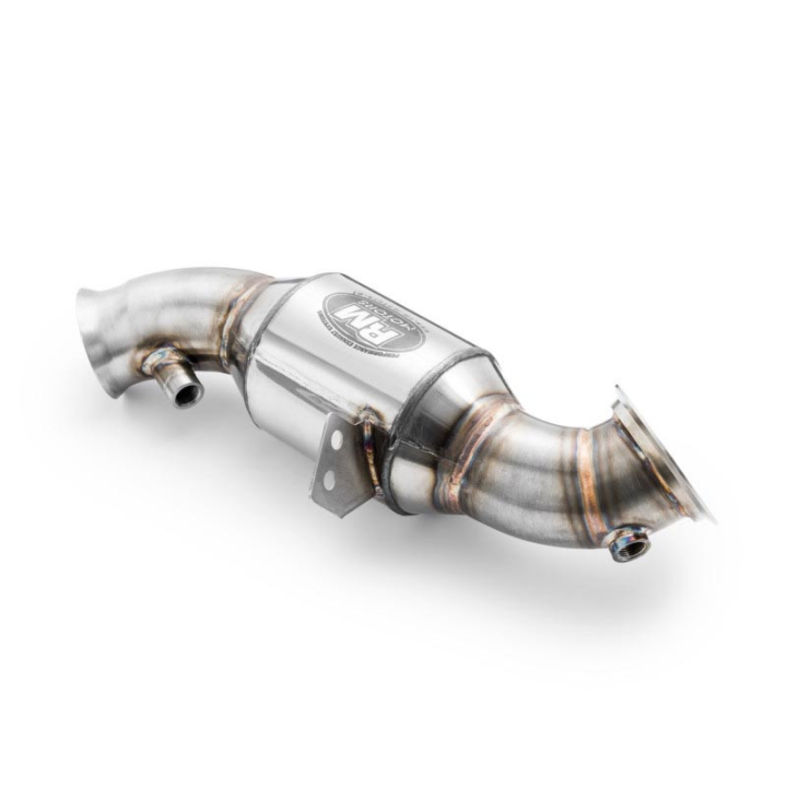 Downpipe MERCEDES W205 C200 2.0 Turbo + KATALIZATOR (Norma emisji: Euro 4, Przepustowość: 200 cpsi)