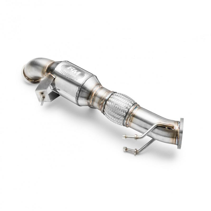 Downpipe FORD Focus ST Mk3 2.0T + katalizator (Norma emisji: Euro 3, Przepustowość: 100 cpsi)