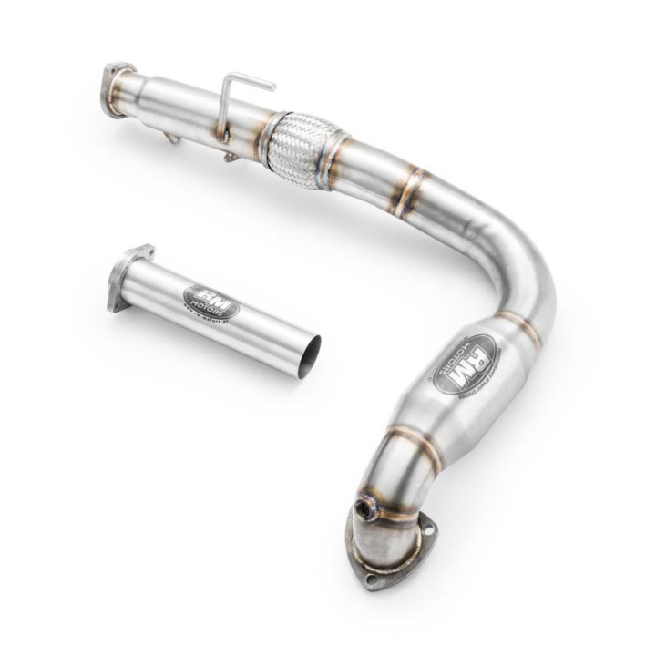 Downpipe SAAB 9-3 Mk2 2.0 T B207 + KATALIZATOR (Norma emisji: Euro 3, Przepustowość: 200 cpsi)