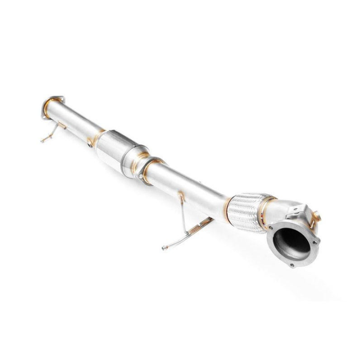 Downpipe FORD Focus RS Mk2 2.5T + KATALIZATOR 3,5" (Norma emisji: Euro 4, Przepustowość: 200 cpsi)