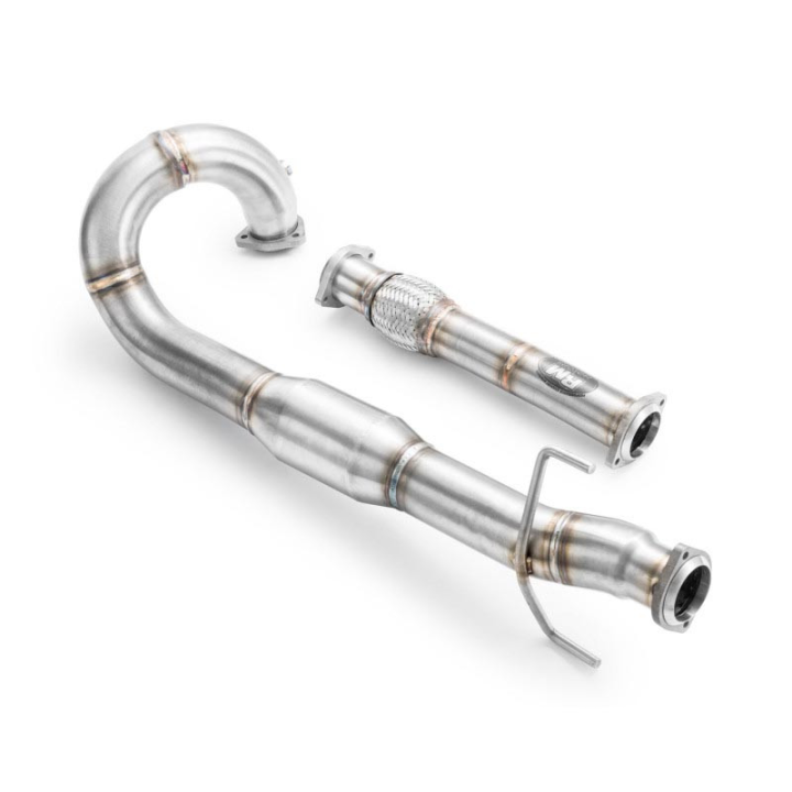 Downpipe SAAB 9-5 Mk1, Mk2 2.0T, 2.3T B205, B235 + katalizator (Norma emisji: Euro 3, Przepustowość: 200 cpsi)