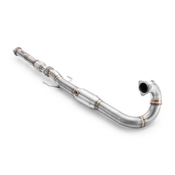 Downpipe SAAB 9-5 Mk1, Mk2 2.0T, 2.3T B205, B235 + katalizator (Norma emisji: Euro 4, Przepustowość: 200 cpsi)