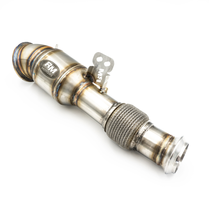 Downpipe Toyota Supra MK5 A90 +KATALIZATOR HJS 200 cpsi OBD