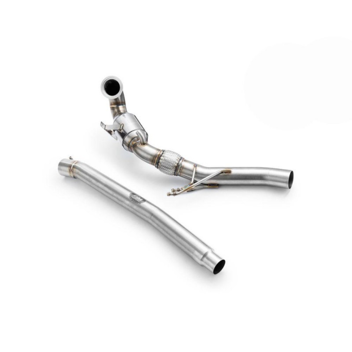 Downpipe AUDI A3 8V 1.8, 2.0 TFSI + KATALIZATOR (Norma emisji: Euro 4, Przepustowość: 200 cpsi)