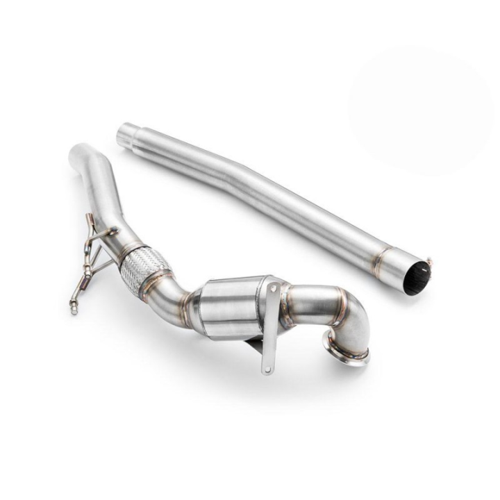 Downpipe AUDI A3 8V 1.8, 2.0 TFSI + KATALIZATOR (Norma emisji: Euro 4, Przepustowość: 200 cpsi)