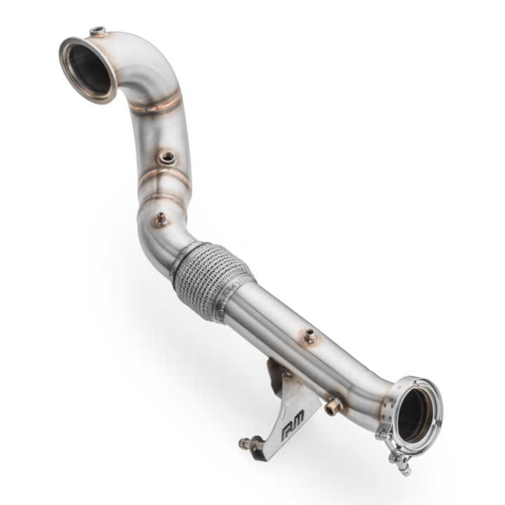 Downpipe Volkswagen Golf VIII R 2.0 TSI (Początek: Downpipe +rura prosta)