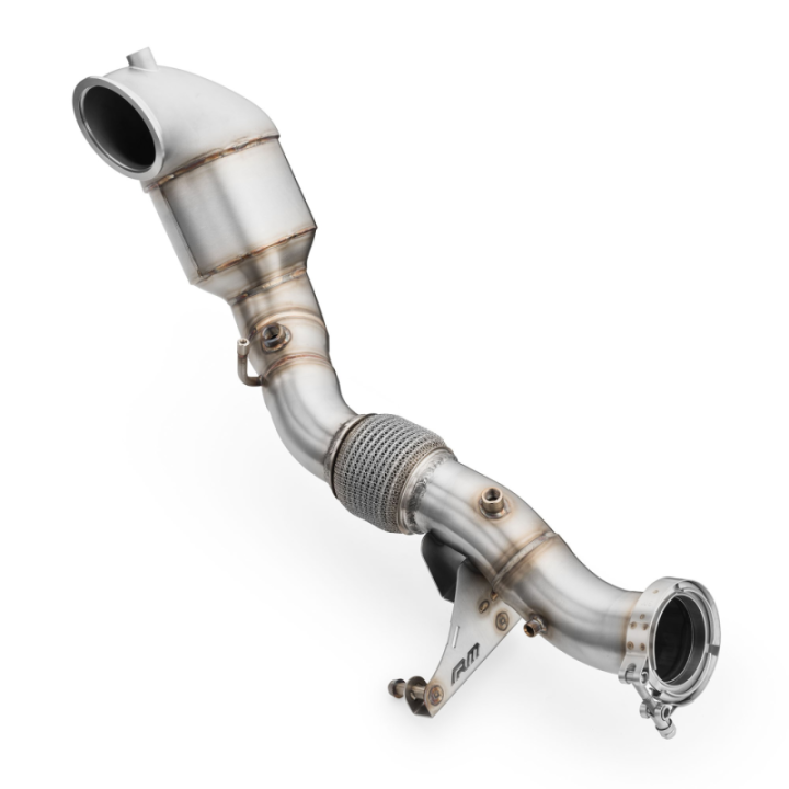 Downpipe Volkswagen Golf VIII R 2.0 TSI +KATALIZATOR (Katalizator: MS, Z tłumikiem: Tak)