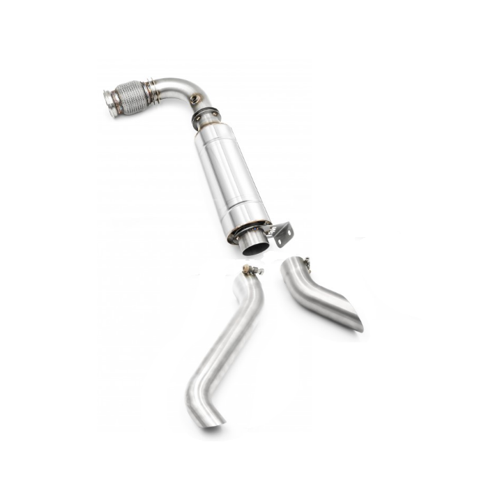 Downpipe Can Am Maverick X3 z tłumikiem i końcówkami