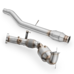 Downpipe AUDI A3, S3 2.0 TFSI OPF/GPF z katalizatorem (Katalizator: MS, Z tłumikiem: Nie)