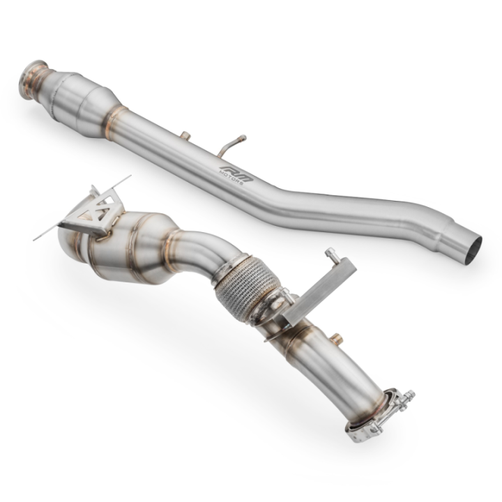 Downpipe SEAT LEON 2.0 TSI OPF/GPF z katalizatorem (Katalizator: EURO 6, Z tłumikiem: Tak)