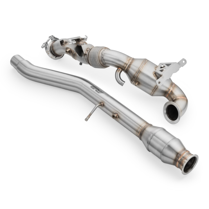 Downpipe SEAT LEON 2.0 TSI OPF/GPF z katalizatorem (Katalizator: EURO 6, Z tłumikiem: Tak)