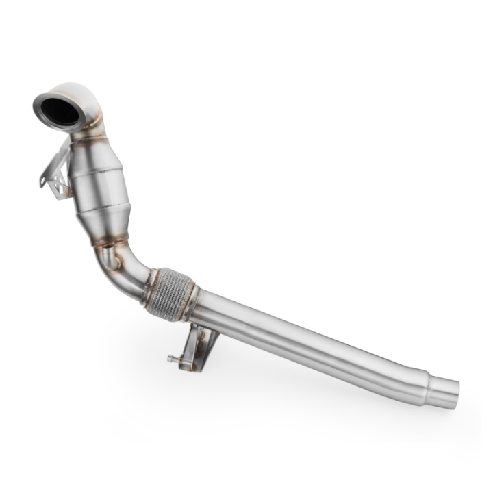 Downpipe AUDI A3 8V 1.8 TFSI z katalizatorem (Norma emisji: Euro 4, Przepustowość: 100 cpsi)