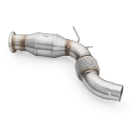 Downpipe BMW F26 X4 30dx, 35dx N57N, N57Z z katalizatorem (Norma emisji: Euro 4, Przepustowość: 200 cpsi)