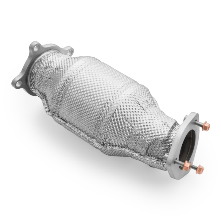 Downpipe AUDI A6 C8 Avant Quattro / S6 2.0 TFSI +osłona termiczna (Katalizator: brak, Z tłumikiem: Tak, Osłona termiczna: Tak)