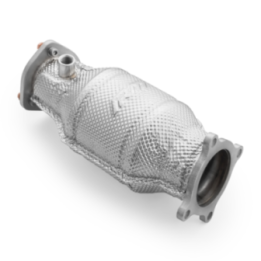 Downpipe AUDI A7 SPORTBACK 2.0 TFSI +osłona termiczna (Katalizator: EURO 6, Z tłumikiem: Nie, Osłona termiczna: Tak)