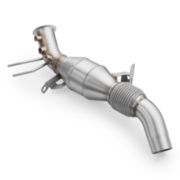 Downpipe BMW F25 X3 18d, 20dx, 28dx B47 +KATALIZATOR (Norma emisji: Euro 3, Przepustowość: 100 cpsi)