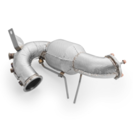 Downpipe AUDI A8 S8 / Quattro 3.0 TDI  +osłona termiczna (Katalizator: MS, Z tłumikiem: Nie, Osłona termiczna: Tak)