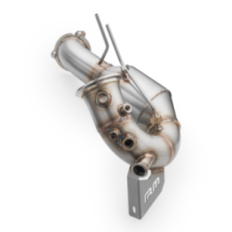 Downpipe AUDI Q5 3.0 TDI  +osłona termiczna (Katalizator: EURO 6, Z tłumikiem: Nie, Osłona termiczna: Nie)