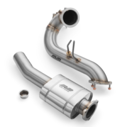 Downpipe zestaw AUDI A5 S5 / Cabriolet / Sportback / Coupe 3.0 TDI (Katalizator: brak, Tłumik: Tak, Silencer: Nie, Osłona: Nie)