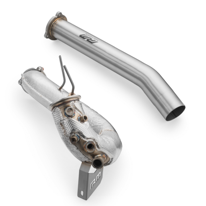 Downpipe zestaw AUDI A5 S5 / Cabriolet / Sportback / Coupe 3.0 TDI (Katalizator: brak, Tłumik: Nie, Silencer: Nie, Osłona: Tak)