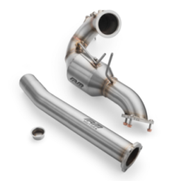 Downpipe zestaw AUDI A7 Sportback 3.0 TDI  +osłona termiczna (Katalizator: MS, Z tłumikiem: Nie, Osłona termiczna: Nie)
