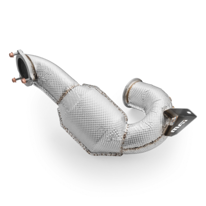 Downpipe AUDI A5 S5 / Cabriolet / Sportback / Coupe 3.0 TDI  (Katalizator: brak, Z tłumikiem: Tak, Osłona termiczna: Tak)