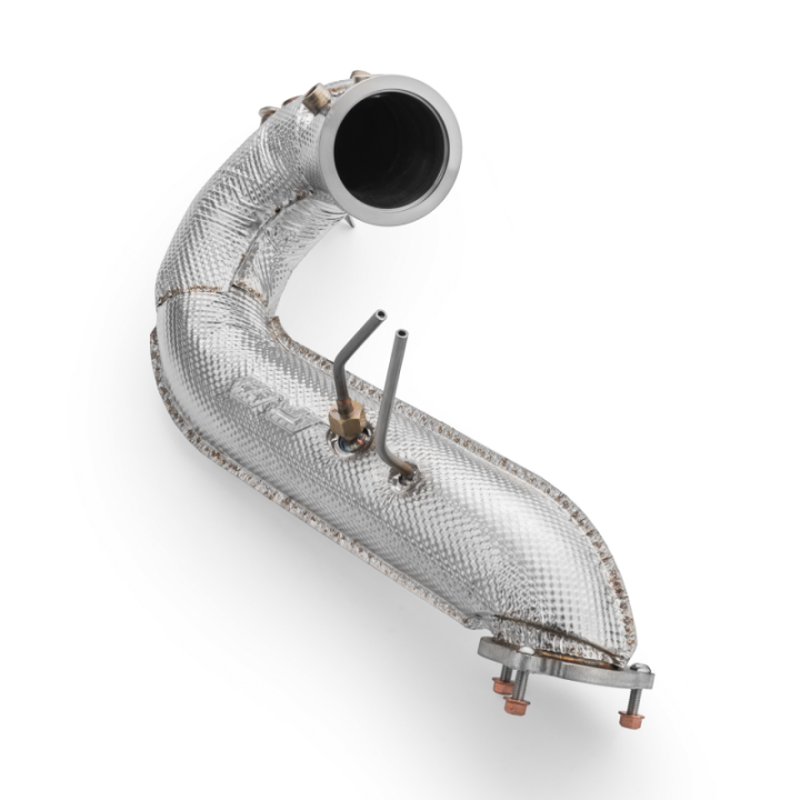 Downpipe AUDI A5 S5 / Cabriolet / Sportback / Coupe 3.0 TDI  (Katalizator: brak, Z tłumikiem: Nie, Osłona termiczna: Tak)