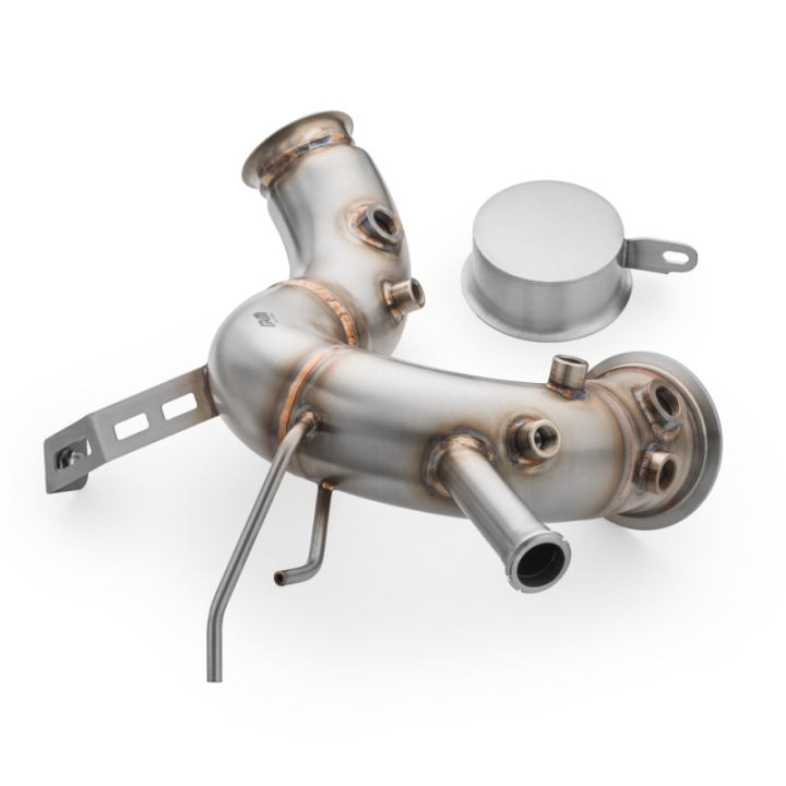 Downpipe+ DPF OFF zestaw Volkswagen Golf VIII 2.0 TDI GTD +osłona termiczna (Katalizator: OBD, Osłona termiczna: Nie)