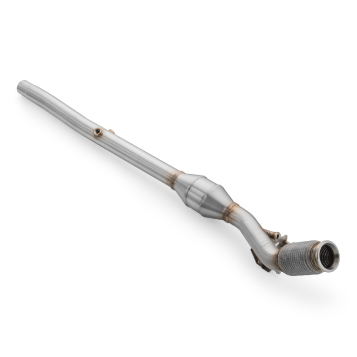 Downpipe+ DPF OFF zestaw Volkswagen Golf VIII 2.0 TDI GTD +osłona termiczna (Katalizator: OBD, Osłona termiczna: Tak)