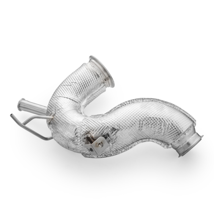 Downpipe+ DPF OFF zestaw Volkswagen Golf VIII 2.0 TDI GTD +osłona termiczna (Katalizator: EURO 6, Osłona termiczna: Tak)