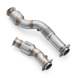 Downpipe z katalizatorem BMW M3 Competition (G80, G81) S58B, M4 (G82 / G83) 3.0 S58 (Katalizator: EURO 6, Osłona: Tak)