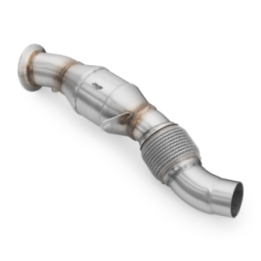 Downpipe BMW E60, E61 535d M57N2 z katalizatorem (Norma emisji: Euro 4, Przepustowość: 100 cpsi)