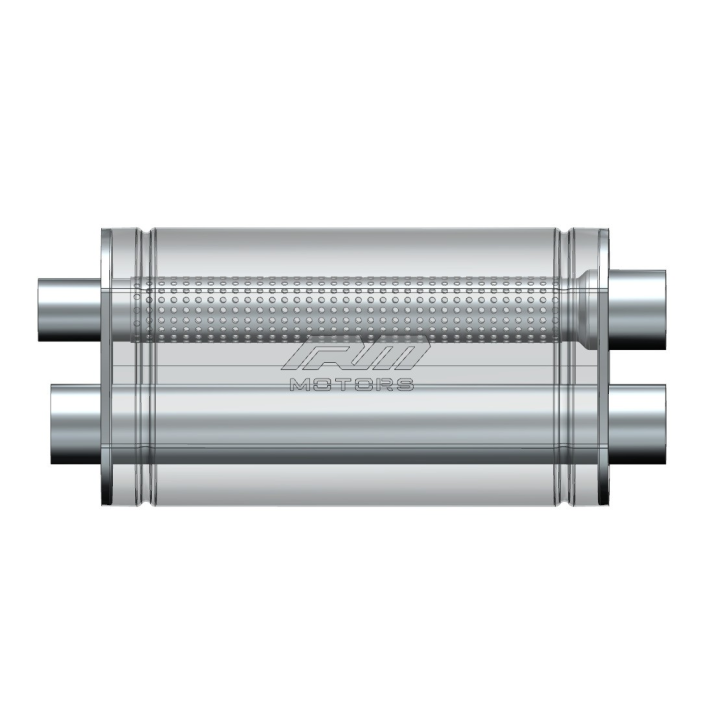 Uniwersalny tłumik eliptyczny E013 pod przepustnicę (Długość puszki: 400 mm, Średnica dolotu: 76 mm)