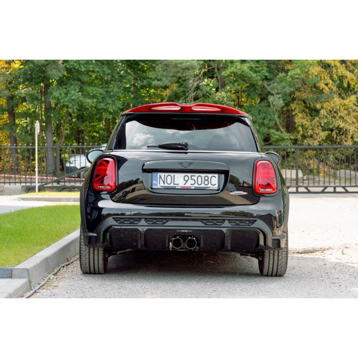 Kompletny układ wydechowy MINI Cooper S F56 LCI JCW B48D (Model końcówki: 1)