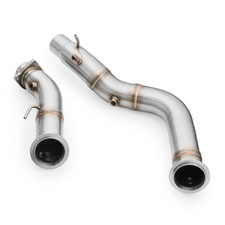 Układ wydechowy BMW M2 CS, M2 Competition (F87) S55 GPF/OPF (Zestaw z silencerem: Tak, W zestawie z downpipe: Tak)