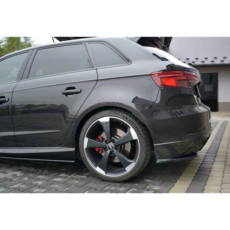 Splittery Tylne Boczne Audi RS3 8V FL Sportback